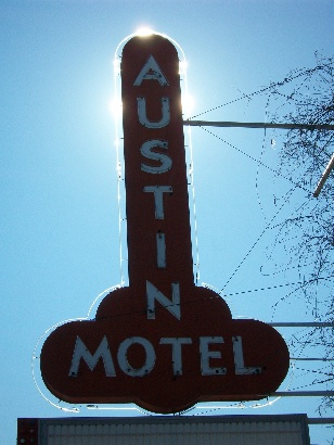 Austin TX - Austin Motel Neon