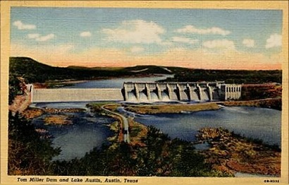 Austin, Texas - Tom Miller Dam and Lake Austin
