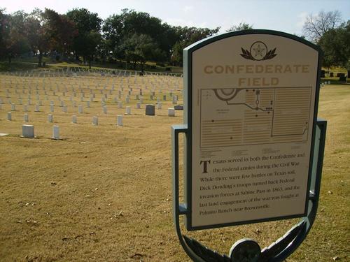 Austin - Texas State Cemetery - Confederate Field 