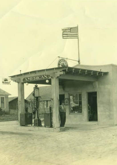 Corpus Christi TX - American Texaco Station 1930s