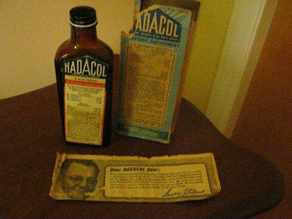 Bottle of Hadacol