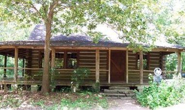 Houston TX - Edith L. Moore log house 