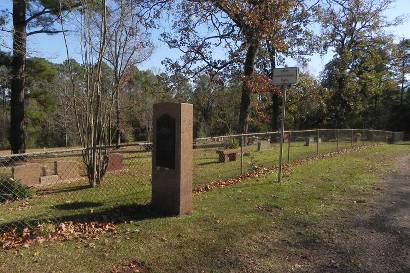 McMahan Chapel Tx - Cemetery and Centennial Monument