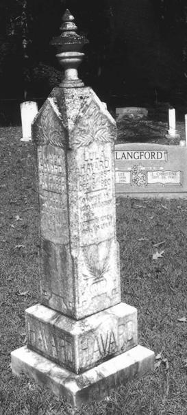 Philistine Texas Grimes Cemetery tombstones