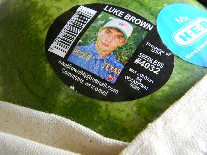 Pecos TX Luke Brown Watermelo