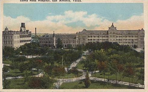 Milam Park & Santa Rosa Hospital , San Antonio TX