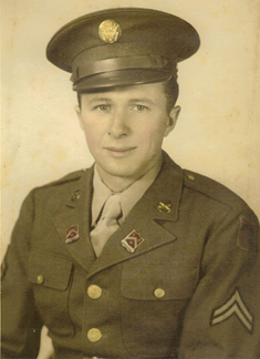 John G. Sumbera CPL in Army WWII