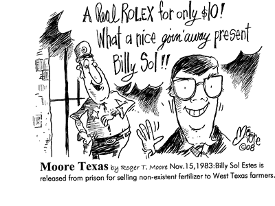Billy Sol Estes selling non-existent fertilizer