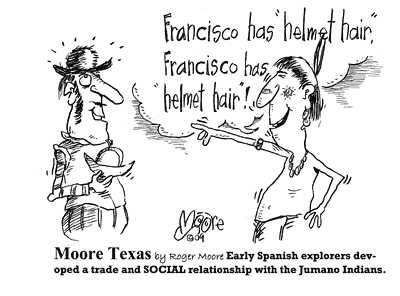 Jumano Indians , Texas history cartoon