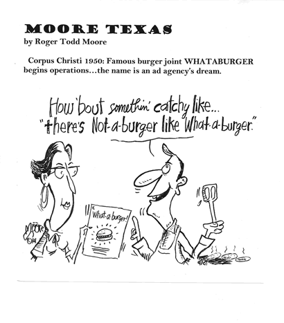 Houston 1984; Texas history cartoon