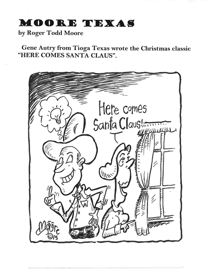 Gene Autry Christmas Classic: Texas history cartoon