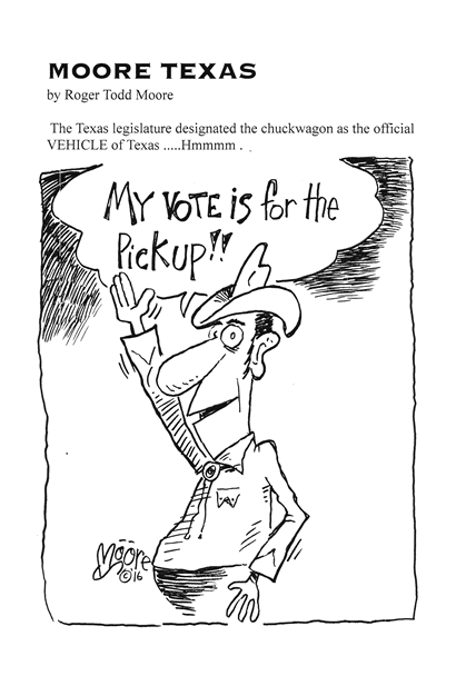 Chuckwagon ; Texas history cartoon