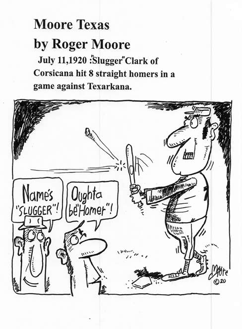 ; Texas history cartoon