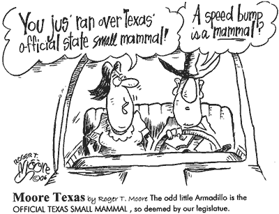 Armadillo Official Texas Small Mammal