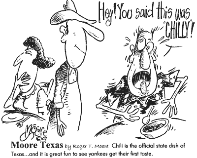 Chili official state dish of Texas