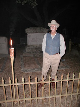 Cemetery Tour - Jim Kearney As Fred Miller Columbus TX