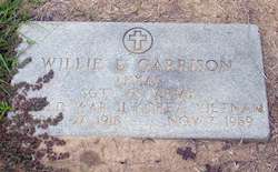 Sgt Willie Garrison, WWUU, Korea, Vietnam veteran, Corinth Baptist Church Cemetery, Schulenburg, Texas