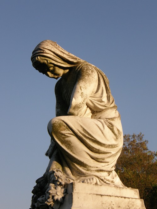 San Antonio TX - Oddfellows Cemetery Statue 