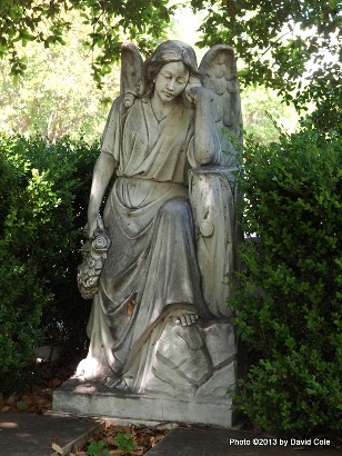 Dallas TX - Greenwood Cemetery Angel