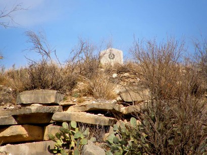 Concho County TX - Paint Rock bluff