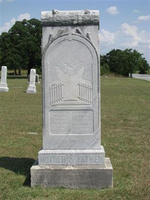 Antelope TX - Antelope Cemetery  tombstone