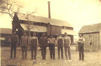 Bagby, Texas Gin crew, 1912