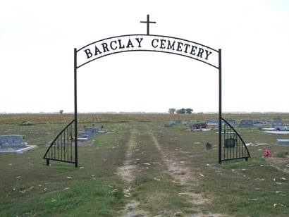 Barclay TX  - Barclay Cemetery