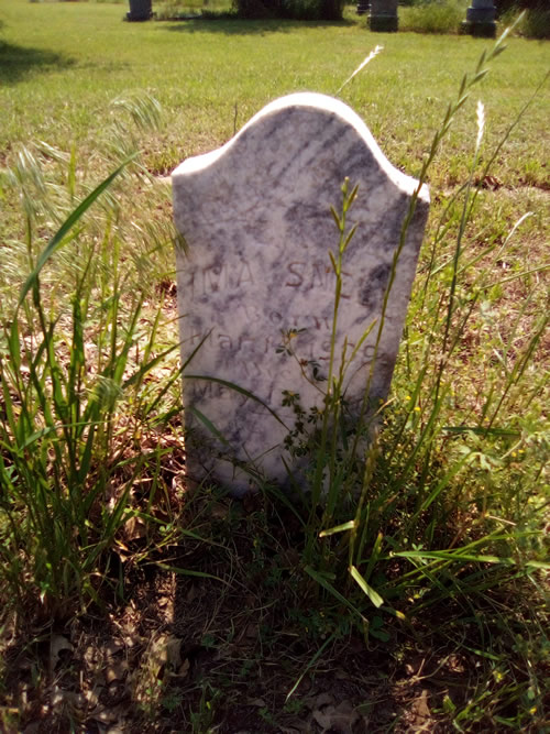 Blanton TX - Hill County Blanton Cemetery tombstone 