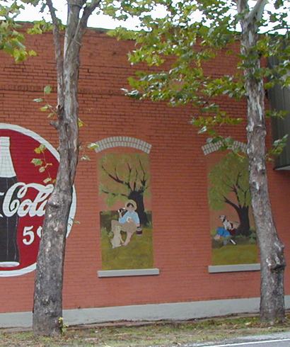 Blue Ridge Texas Coca Cola Mural
