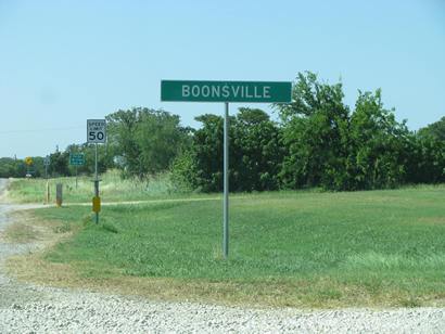 Boonsville TX city limit