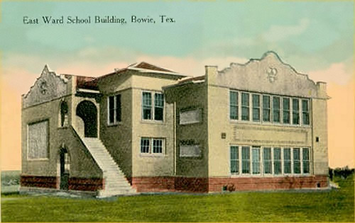 Bowie Texas - East Ward School Building 