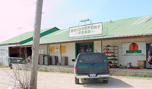 Feed store in Bridgeport, Texas