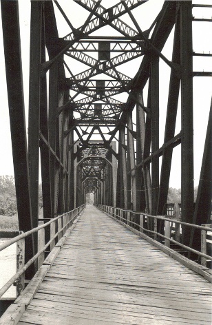 TX - Carpenter's Bluff Bridge, early 1970s