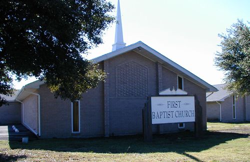 First Baptist Church, Celeste Texas 