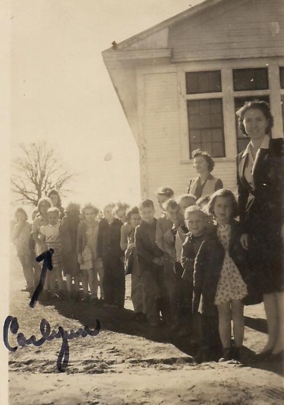 TX - Chicota  School - 1940s class