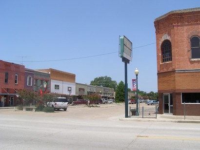 Clifton TX - Downtown Scene