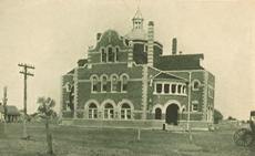 Collinsville, Texas school, 1900s