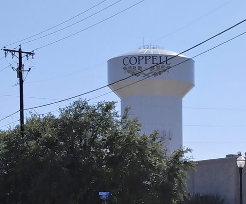 Coppell, Texas - Coppell  Water Tower
