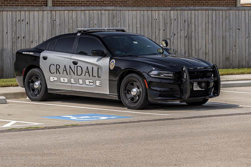 Crandall TX Police car