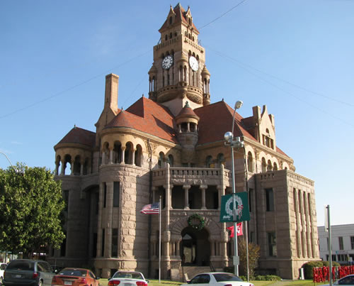 Decatur TX - Wise County courthouse
