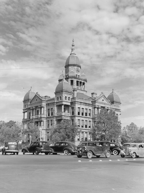 Denton County Courthouse,  Texas historic photo