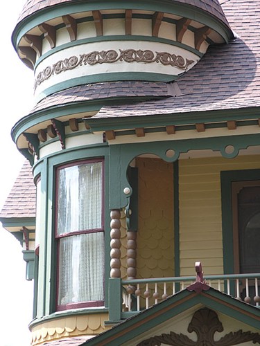 Denton, Texas historic home architectural detail