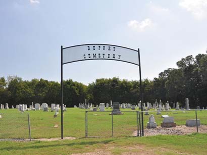 Deport TX cemetery