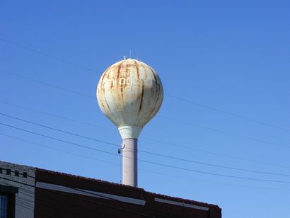 Edgewood TX water tower