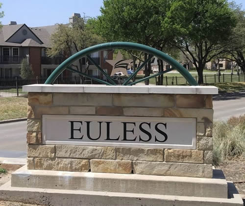 Euless TX - Sign