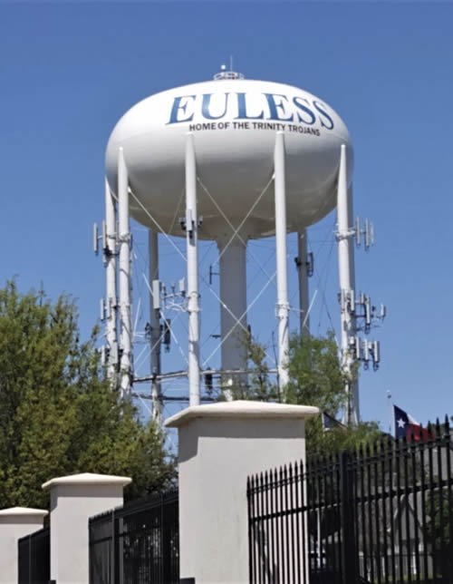 Euless TX - Water Tower