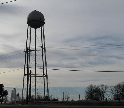 Fairview Texas old water tower