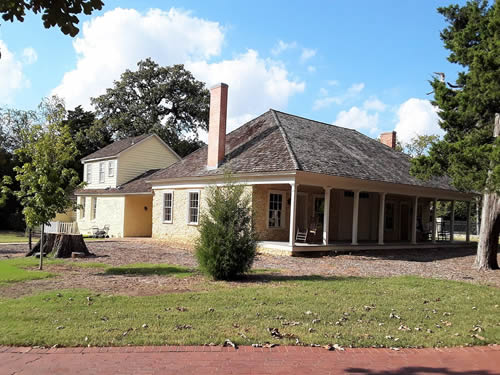 Farmers Branch TX - Farmers Branch Historical Park, 1857 Gilbert House