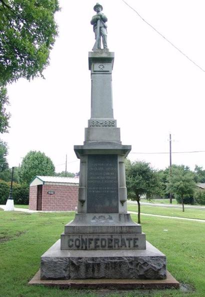 Confederate Soldier memorial statue, Farmersville, Texas