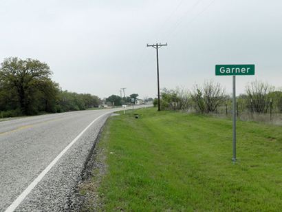 TX - Garner Road Sign
